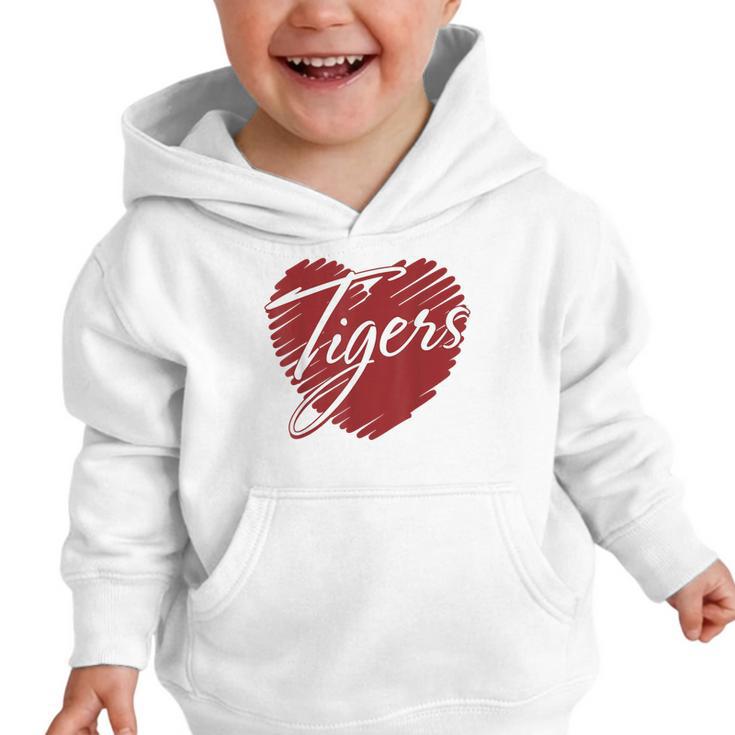 Tigers Heart Back To School Spirit M Graphic Toddler Hoodie Tigers Heart Back To School Spirit M Graphic Toddler Hoodie