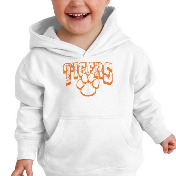 Tigers School Spirit Back To School O Graphic Toddler Hoodie Tigers School Spirit Back To School O Graphic Toddler Hoodie