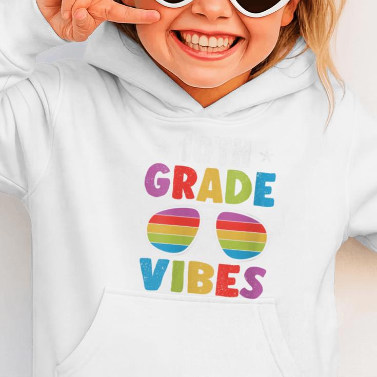 10th Grade Back To School Sunglasses Vibes Retro First Day Graphic Toddler Hoodie 10th Grade Back To School Sunglasses Vibes Retro First Day Graphic Toddler Hoodie