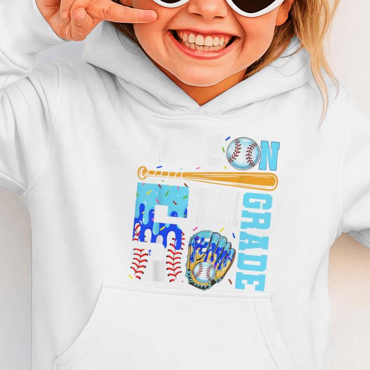 5th Grade Back To School Baseball Drip Ice Cream Game On Graphic Toddler Hoodie 5th Grade Back To School Baseball Drip Ice Cream Game On Graphic Toddler Hoodie