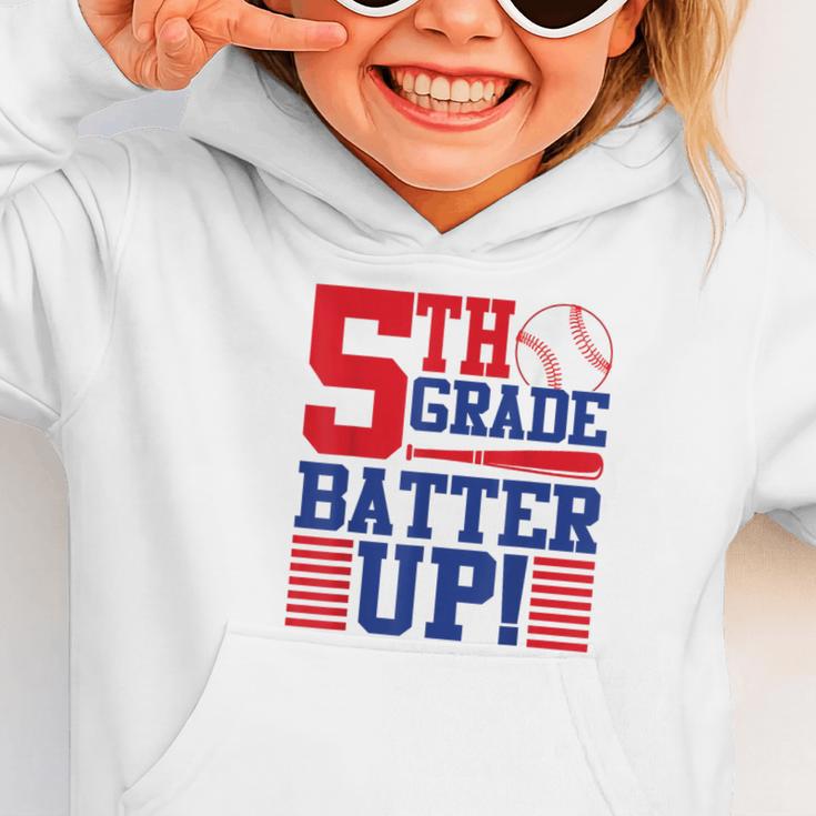 5th Grade Batter Up Back To School Fifth Grade Baseball Boys Graphic Toddler Hoodie 5th Grade Batter Up Back To School Fifth Grade Baseball Boys Graphic Toddler Hoodie