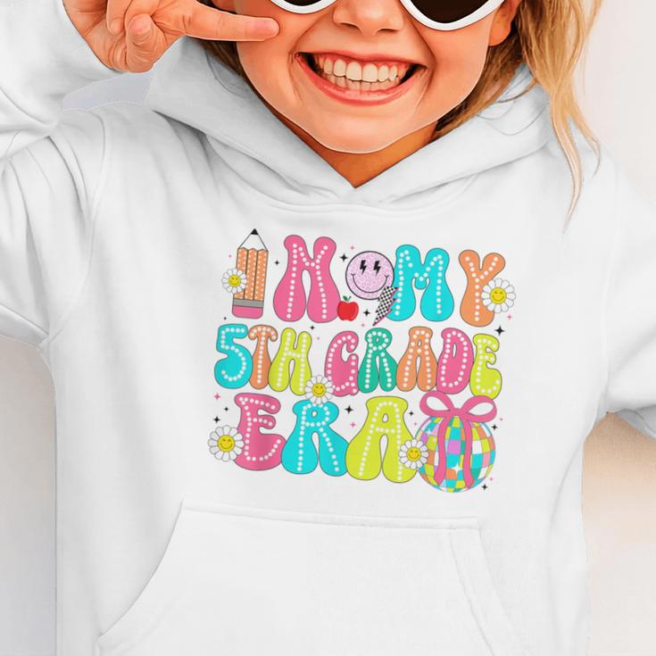 In My 5th Grade Era Coquette Bow Back To School Fifth Grade Graphic Toddler Hoodie In My 5th Grade Era Coquette Bow Back To School Fifth Grade Graphic Toddler Hoodie