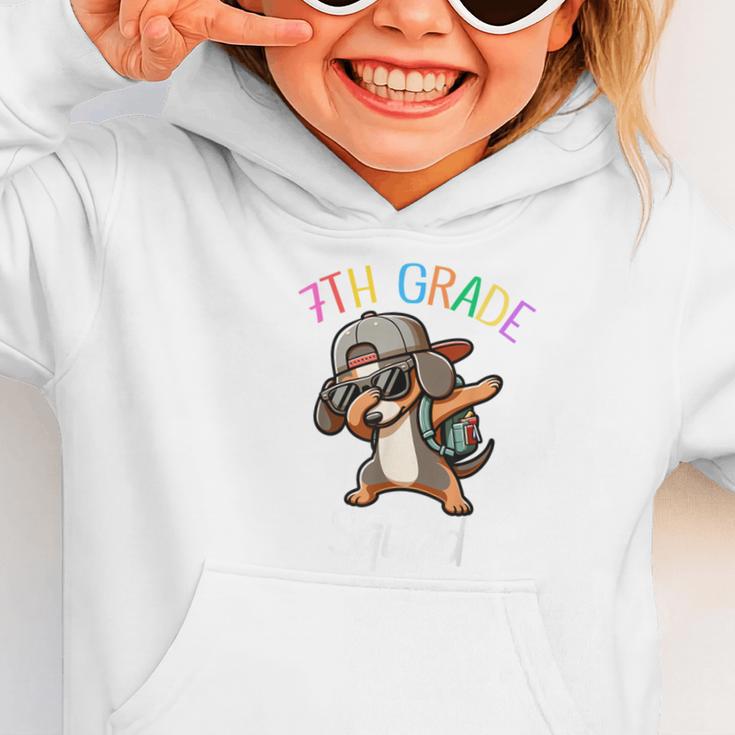 7th Grade Squad Dachshund Dabbing Kids Back To School Graphic Toddler Hoodie 7th Grade Squad Dachshund Dabbing Kids Back To School Graphic Toddler Hoodie