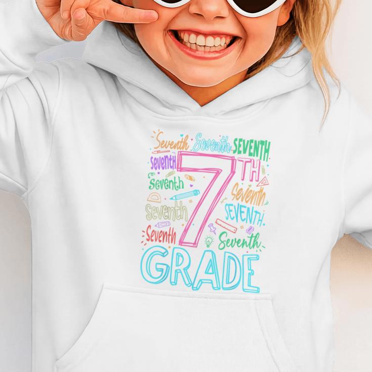 7th Grade Typography Team Seventh Grade Back To School Kids Graphic Toddler Hoodie 7th Grade Typography Team Seventh Grade Back To School Kids Graphic Toddler Hoodie