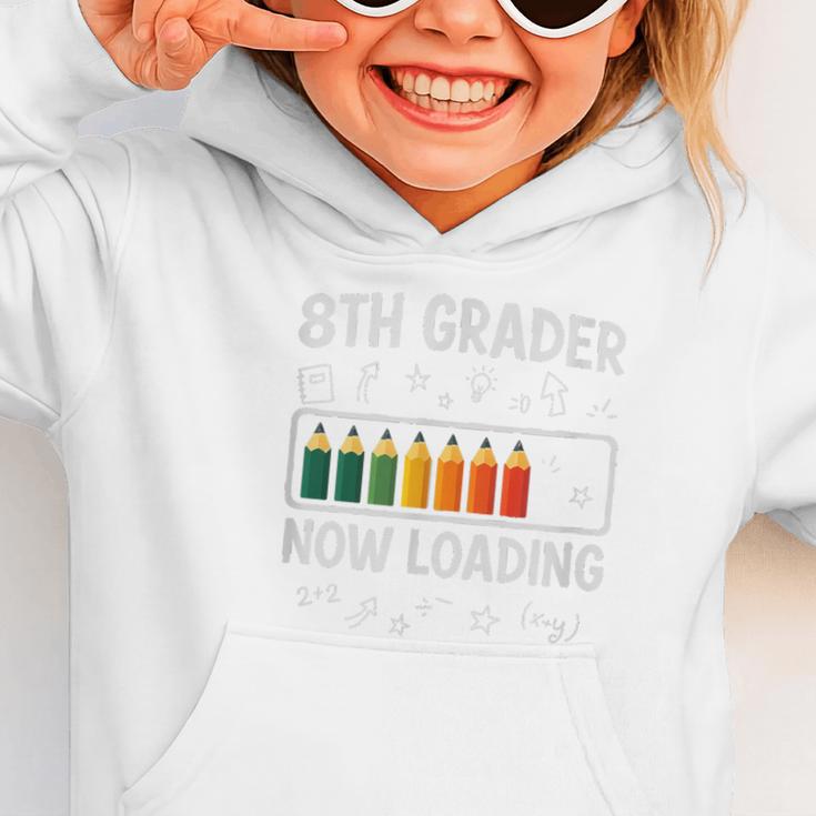 8th Grader Now Loading 8th Grade Back To School T-Shirt Graphic Toddler Hoodie