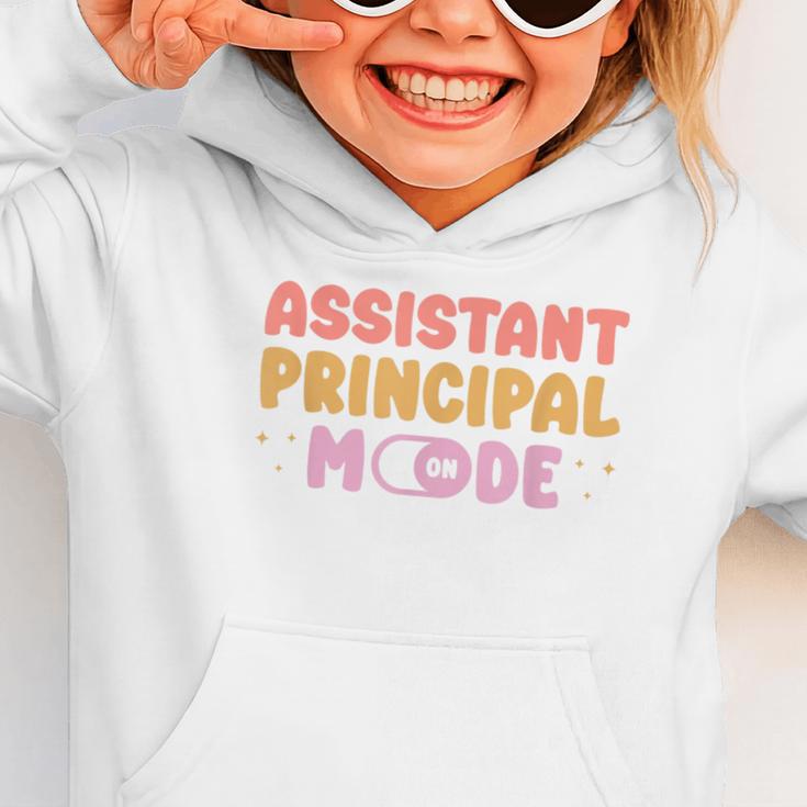 Assistant Principal Mode On Back To School Appreciation Graphic Toddler Hoodie Assistant Principal Mode On Back To School Appreciation Graphic Toddler Hoodie