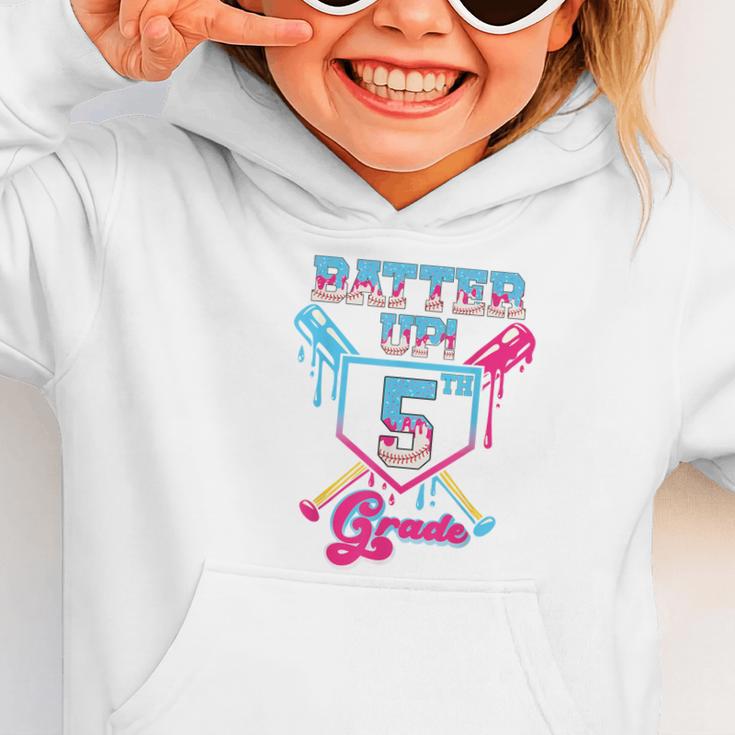 Back To School 5th Grade Batter Up Baseball First Day Boys Graphic Toddler Hoodie Back To School 5th Grade Batter Up Baseball First Day Boys Graphic Toddler Hoodie