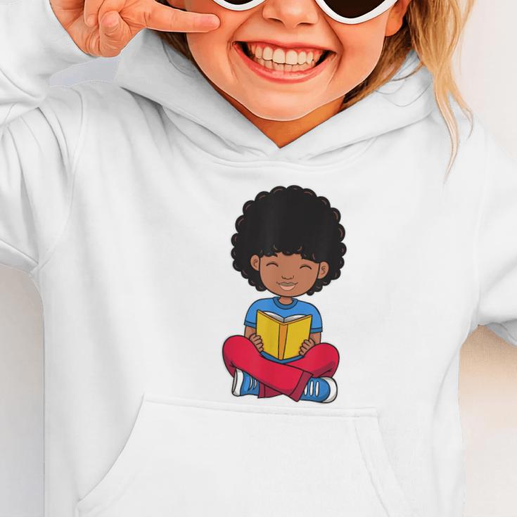Back To School Afro African American Boy Student Graphic Toddler Hoodie