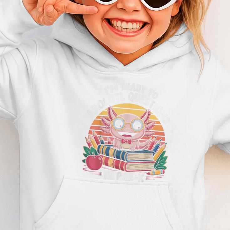 Back To School Axolotl Design For Pre-K Students Graphic Toddler Hoodie Back To School Axolotl Design For Pre-K Students Graphic Toddler Hoodie