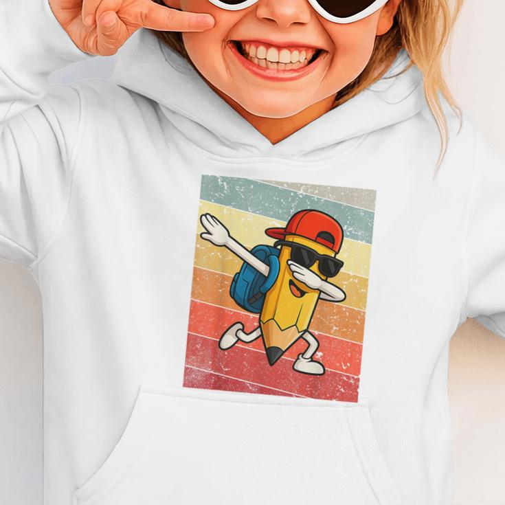 Back To School Dabbing Pencil First Day Boys Kids Graphic Toddler Hoodie