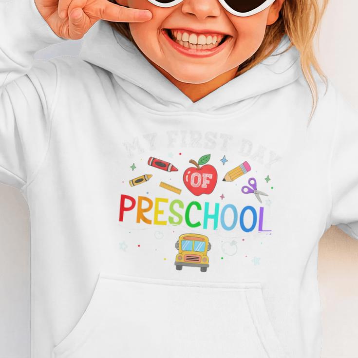 Back To School My First Day Of Pre K Boy Girl Graphic Toddler Hoodie Back To School My First Day Of Pre K Boy Girl Graphic Toddler Hoodie