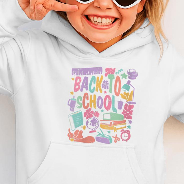 Back To School Fun Supplies Learning Graphic Toddler Hoodie
