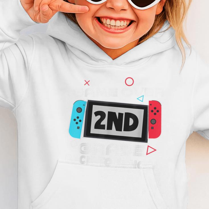Back To School Game Over 2nd Grade Gamer Kids Boys Graphic Toddler Hoodie Back To School Game Over 2nd Grade Gamer Kids Boys Graphic Toddler Hoodie