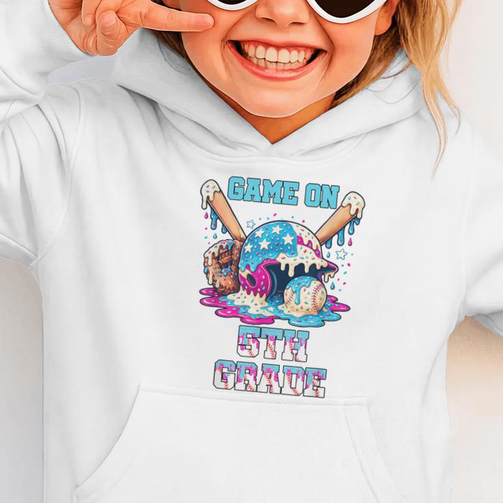 Back To School Game On Fifth Grade Baseball First Day Boys Graphic Toddler Hoodie Back To School Game On Fifth Grade Baseball First Day Boys Graphic Toddler Hoodie