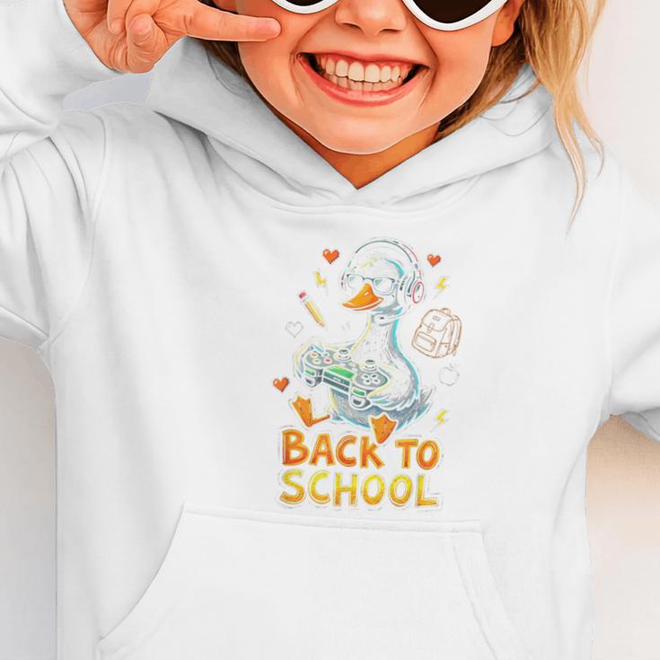 Back To School Gaming Kindergarten First Grade Goose Boys Graphic Toddler Hoodie