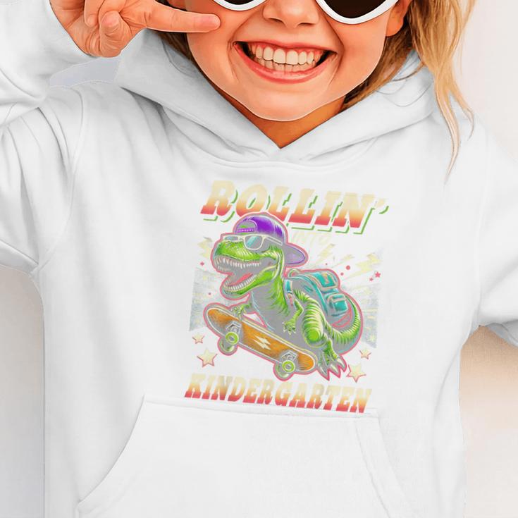 Back To School Kindergarten Dinosaur First Day Of School Boy Graphic Toddler Hoodie Back To School Kindergarten Dinosaur First Day Of School Boy Graphic Toddler Hoodie