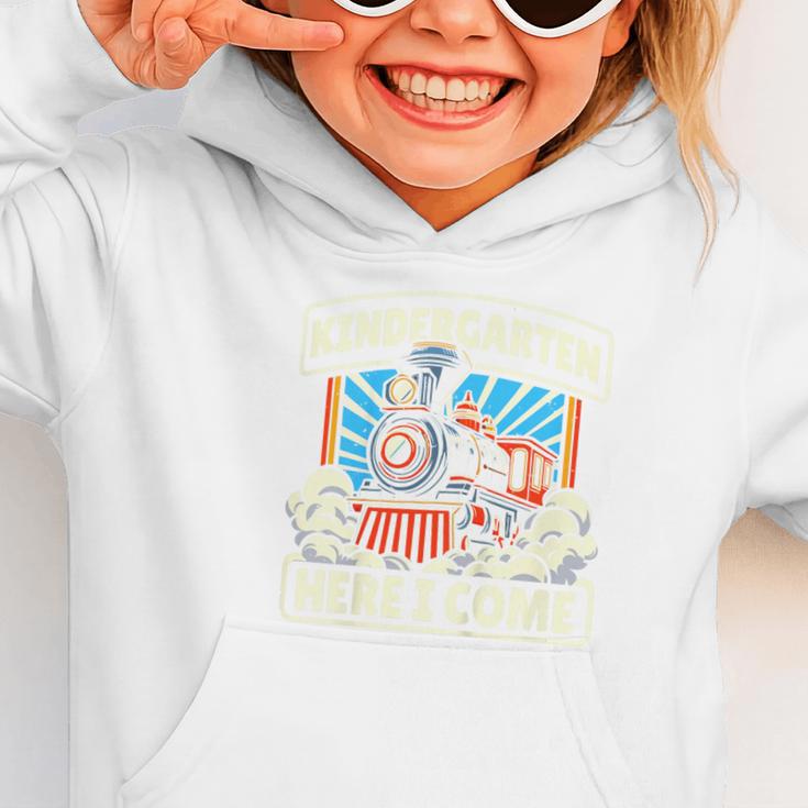 Back To School Kindergarten Here I Come Train Boys Girls Graphic Toddler Hoodie Back To School Kindergarten Here I Come Train Boys Girls Graphic Toddler Hoodie