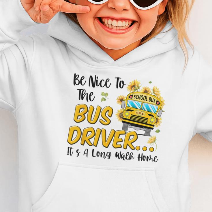 Back To School Be Nice To The Bus Driver Magic School Bus Graphic Toddler Hoodie Back To School Be Nice To The Bus Driver Magic School Bus Graphic Toddler Hoodie