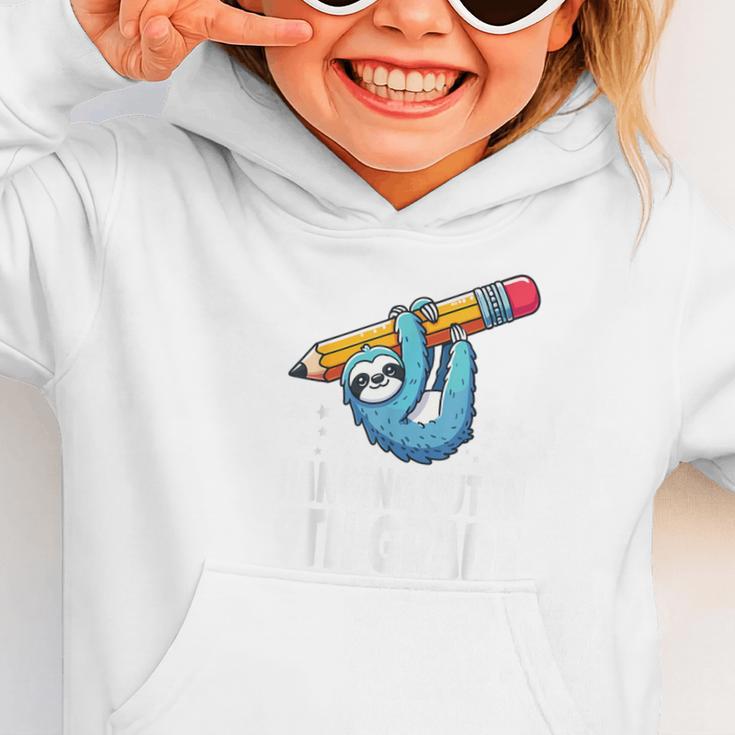 Back To School Ninth Grade Sloth Hanging Out In 9th Grade Graphic Toddler Hoodie Back To School Ninth Grade Sloth Hanging Out In 9th Grade Graphic Toddler Hoodie