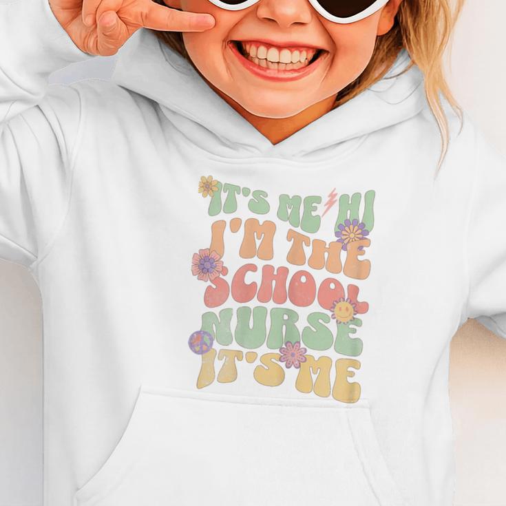 Back To School Nurse It's Me Hi I'm The School Nurse Graphic Toddler Hoodie Back To School Nurse It's Me Hi I'm The School Nurse Graphic Toddler Hoodie