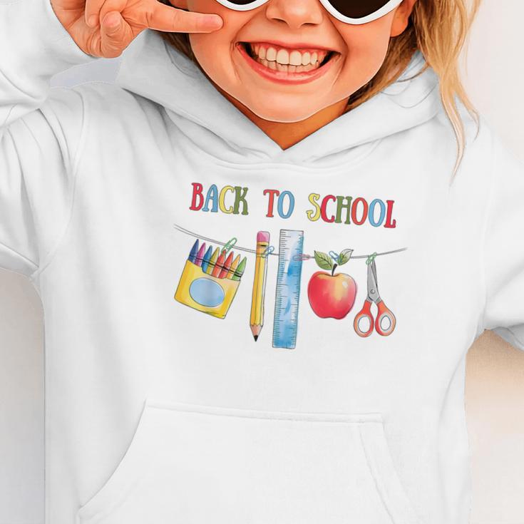 Back To School Shirt Apple Crayons Pencil Ruler Cute Graphic Graphic Toddler Hoodie Back To School Shirt Apple Crayons Pencil Ruler Cute Graphic Graphic Toddler Hoodie