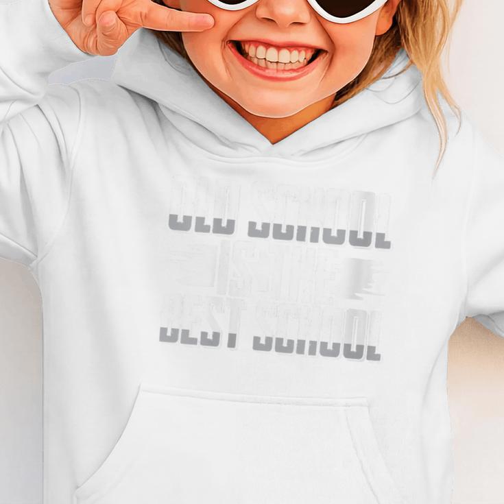 Back To School Vibes Old School Is The Best School Graphic Toddler Hoodie Back To School Vibes Old School Is The Best School Graphic Toddler Hoodie