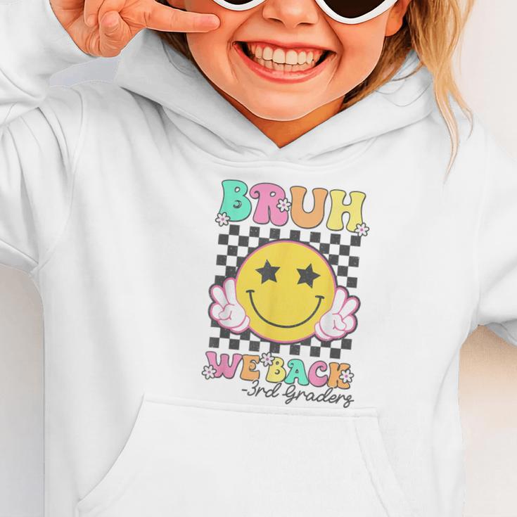 Bruh We Back 3rd Grade Girl Cute Back To School Third Grade Graphic Toddler Hoodie Bruh We Back 3rd Grade Girl Cute Back To School Third Grade Graphic Toddler Hoodie