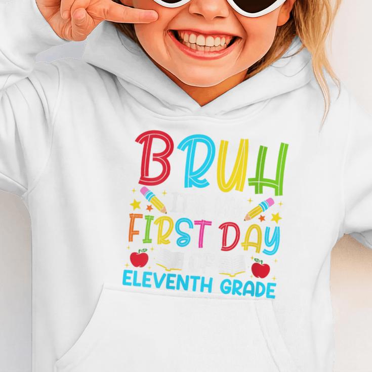 Bruh It's My First Day Of Junior Back To School Graphic Toddler Hoodie Bruh It's My First Day Of Junior Back To School Graphic Toddler Hoodie