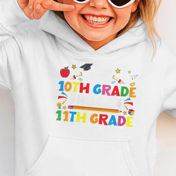 Bye 10th Grade Hello 11th Grade Back To School Kids Boys Graphic Toddler Hoodie Bye 10th Grade Hello 11th Grade Back To School Kids Boys Graphic Toddler Hoodie