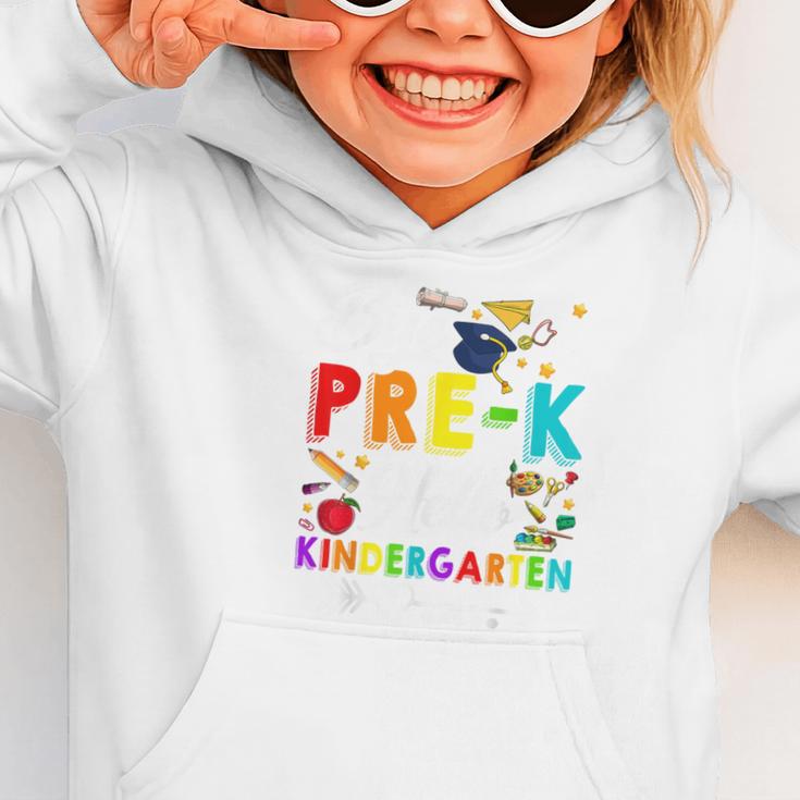 Bye Pre-K Hello Kindergarten Students Pupils Back To School Graphic Toddler Hoodie Bye Pre-K Hello Kindergarten Students Pupils Back To School Graphic Toddler Hoodie