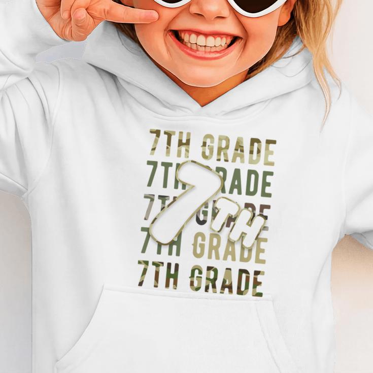 Camo Team Squad 7th Grade Back To School Kids Boys Graphic Toddler Hoodie Camo Team Squad 7th Grade Back To School Kids Boys Graphic Toddler Hoodie