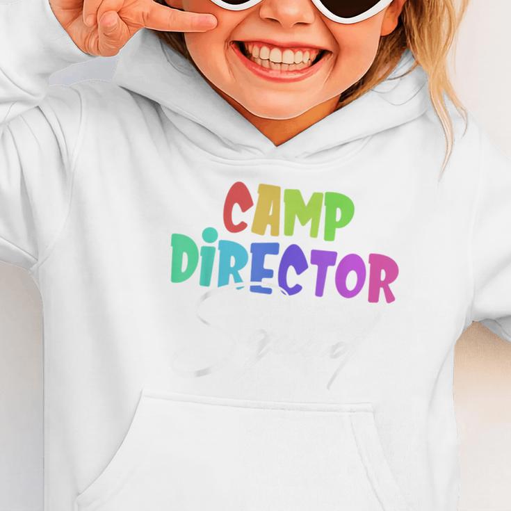 Camp Director Squad Counselor Camper Camping Back To School Graphic Toddler Hoodie Camp Director Squad Counselor Camper Camping Back To School Graphic Toddler Hoodie
