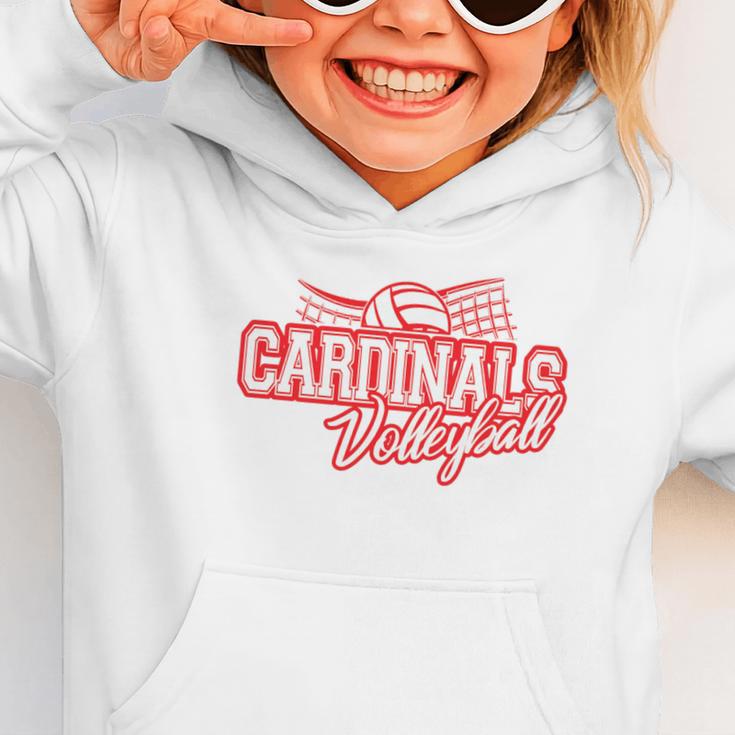 Cardinals Volleyball Back To School Spirit R Graphic Toddler Hoodie Cardinals Volleyball Back To School Spirit R Graphic Toddler Hoodie