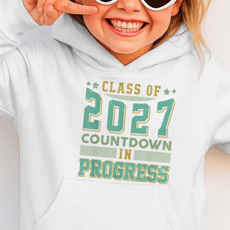 Class Of 2027 Countdown In Progress Fun Back To School Retro Graphic Toddler Hoodie Class Of 2027 Countdown In Progress Fun Back To School Retro Graphic Toddler Hoodie