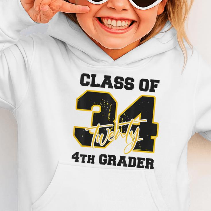 Class Of 2034 4th Grader Elementary School Back To School Graphic Toddler Hoodie Class Of 2034 4th Grader Elementary School Back To School Graphic Toddler Hoodie