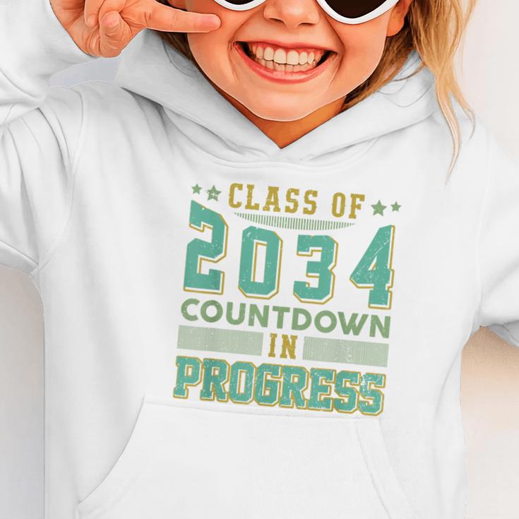 Class Of 2034 Countdown In Progress Fun Back To School Retro Graphic Toddler Hoodie Class Of 2034 Countdown In Progress Fun Back To School Retro Graphic Toddler Hoodie