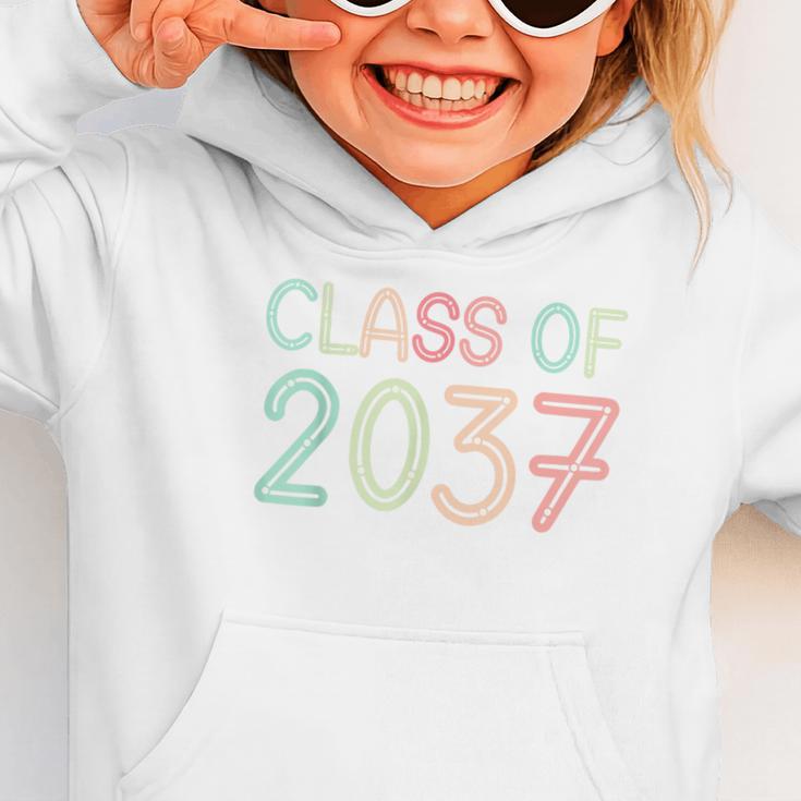 Class Of 2037 Grow With Me Kindergarten Back To School Graphic Toddler Hoodie Class Of 2037 Grow With Me Kindergarten Back To School Graphic Toddler Hoodie