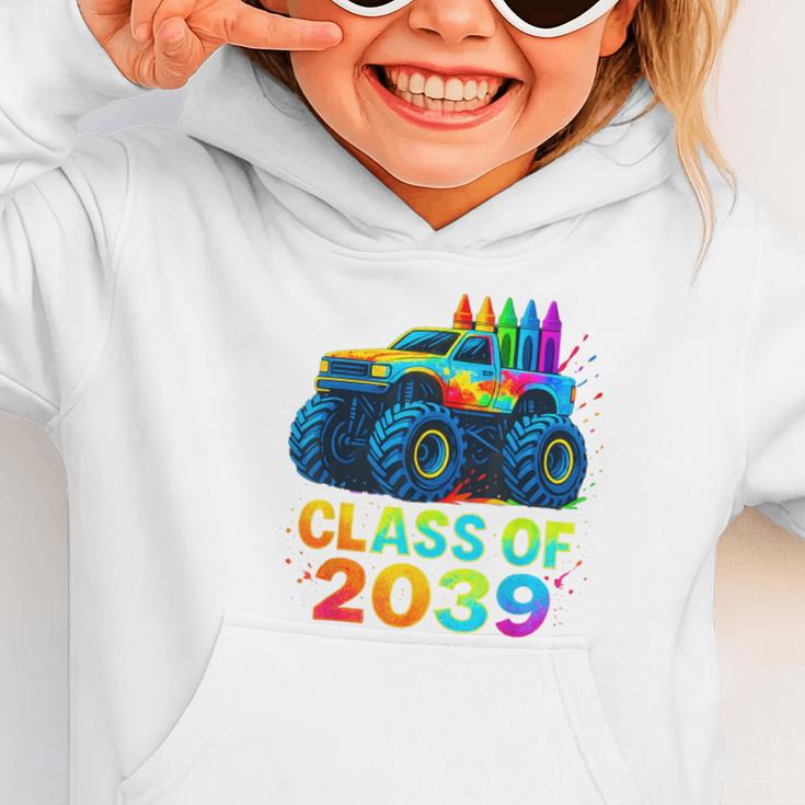 Class Of 2039 Monster Truck Kindergarten Back To School Boys Graphic Toddler Hoodie Class Of 2039 Monster Truck Kindergarten Back To School Boys Graphic Toddler Hoodie