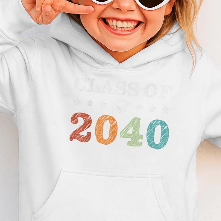 Class Of 2040 Grow With Me First Day School Back To School Graphic Toddler Hoodie