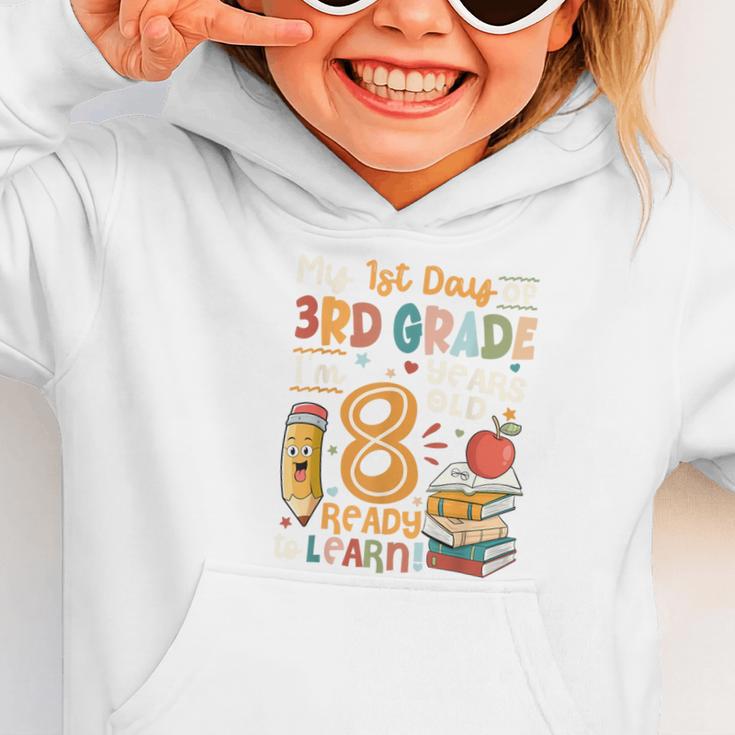 Cute My First Day Of 3rd Grade Back To School Boys Girls Graphic Toddler Hoodie Cute My First Day Of 3rd Grade Back To School Boys Girls Graphic Toddler Hoodie