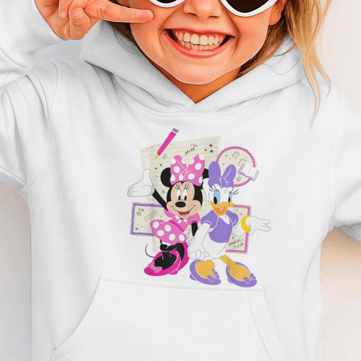 Disney Minnie & Daisy Back To School Best Friends BFFs Graphic Toddler Hoodie Disney Minnie & Daisy Back To School Best Friends BFFs Graphic Toddler Hoodie