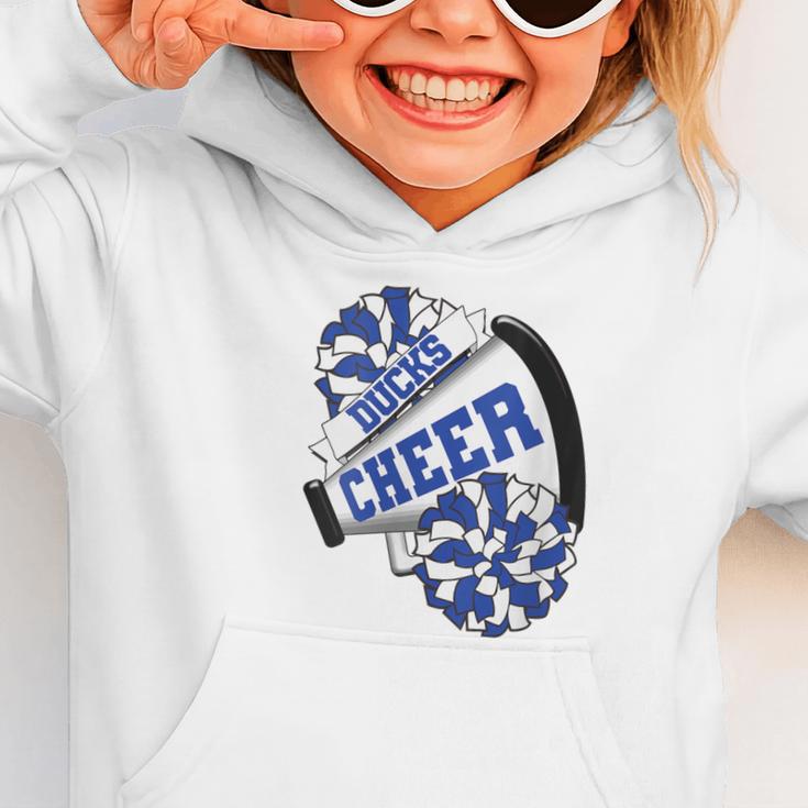 Ducks Cheer Back To School Cheerleading Spirit B Graphic Toddler Hoodie Ducks Cheer Back To School Cheerleading Spirit B Graphic Toddler Hoodie
