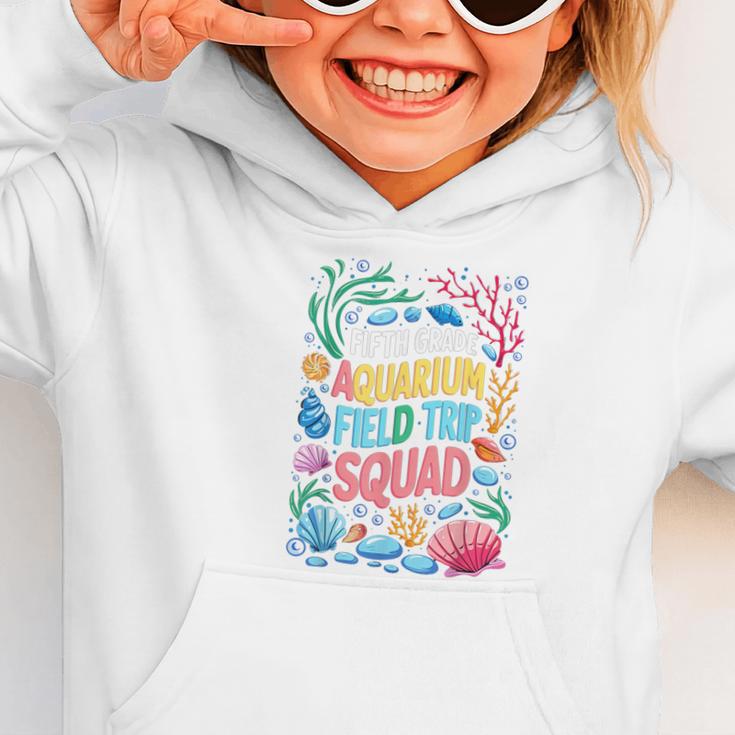 Fifth Grade Aquarium Trip Squad Matching Back To School Graphic Toddler Hoodie
