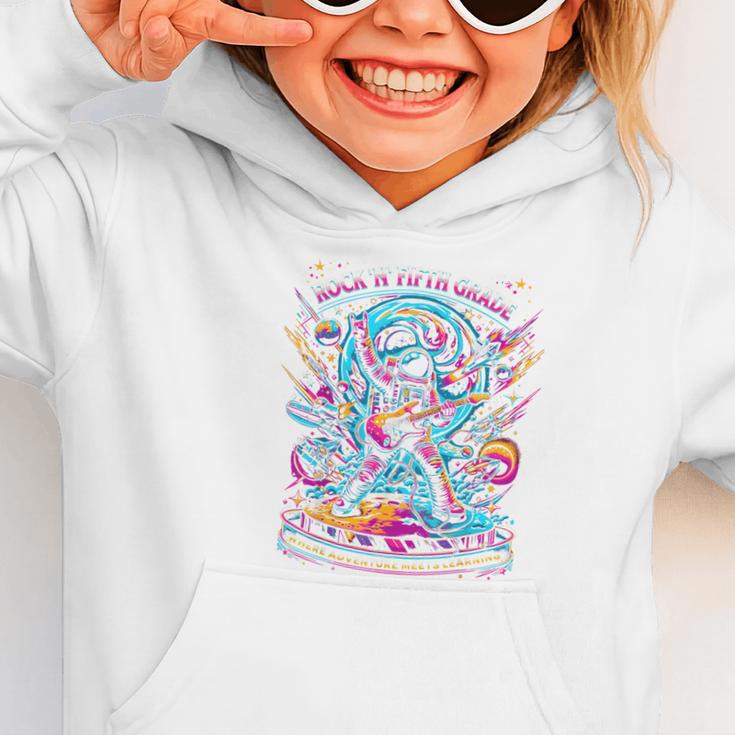 Fifth Grade Back To School Space Rocket Astronaut Graphic Toddler Hoodie Fifth Grade Back To School Space Rocket Astronaut Graphic Toddler Hoodie