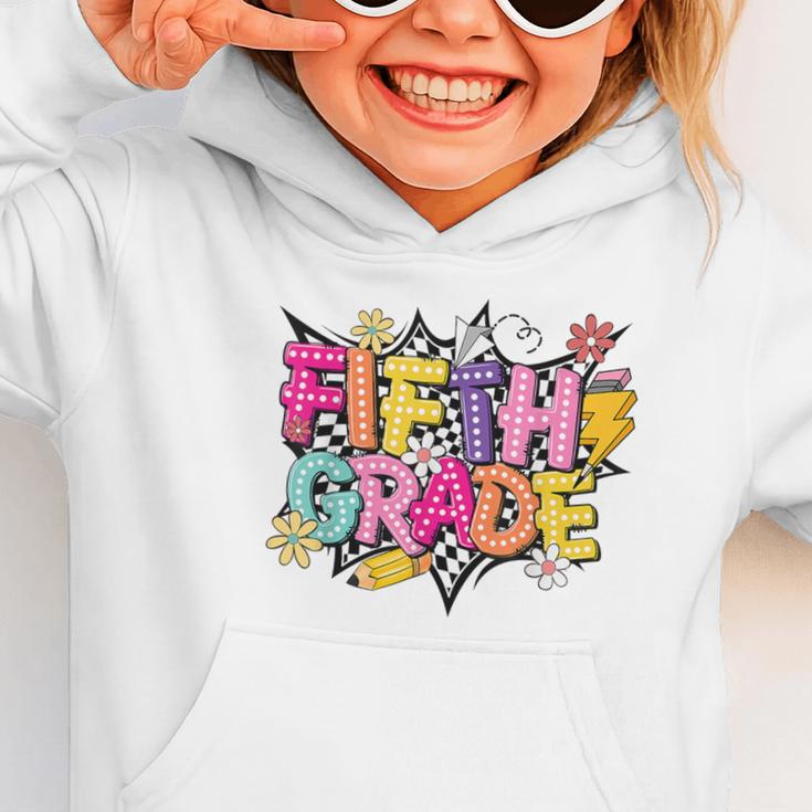 First Day Of School Fifth Grade Back To School Kids Graphic Toddler Hoodie First Day Of School Fifth Grade Back To School Kids Graphic Toddler Hoodie