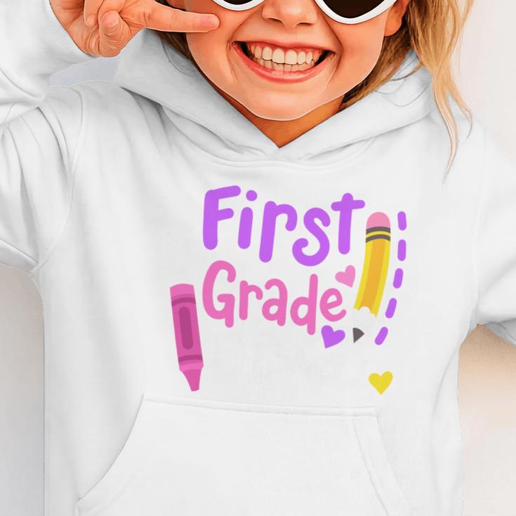 First Grade Diva Welcome Back To School 1st Grade Kids Performance Graphic Toddler Hoodie First Grade Diva Welcome Back To School 1st Grade Kids Performance Graphic Toddler Hoodie