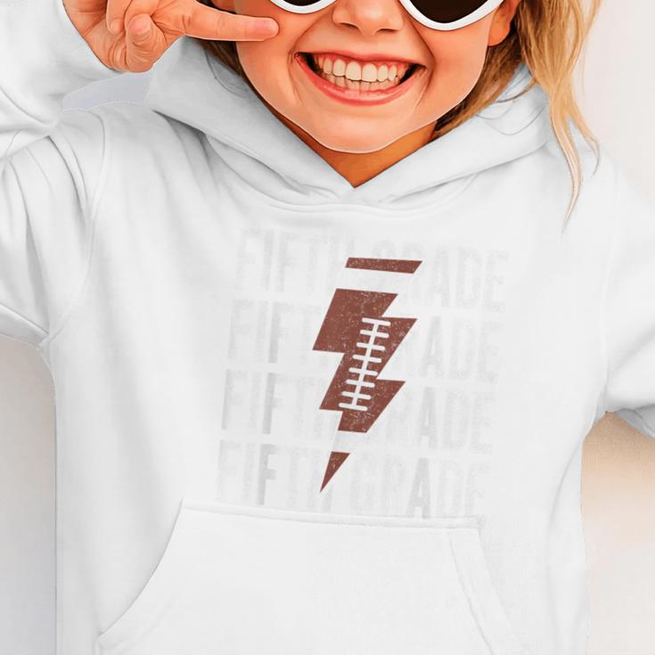 Football Fifth Grade First Day Of 5th Grade Back To School Graphic Toddler Hoodie Football Fifth Grade First Day Of 5th Grade Back To School Graphic Toddler Hoodie