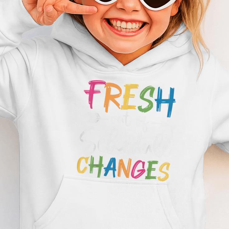 Fresh Out Of Schedule Changes Counselor Back To School Graphic Toddler Hoodie