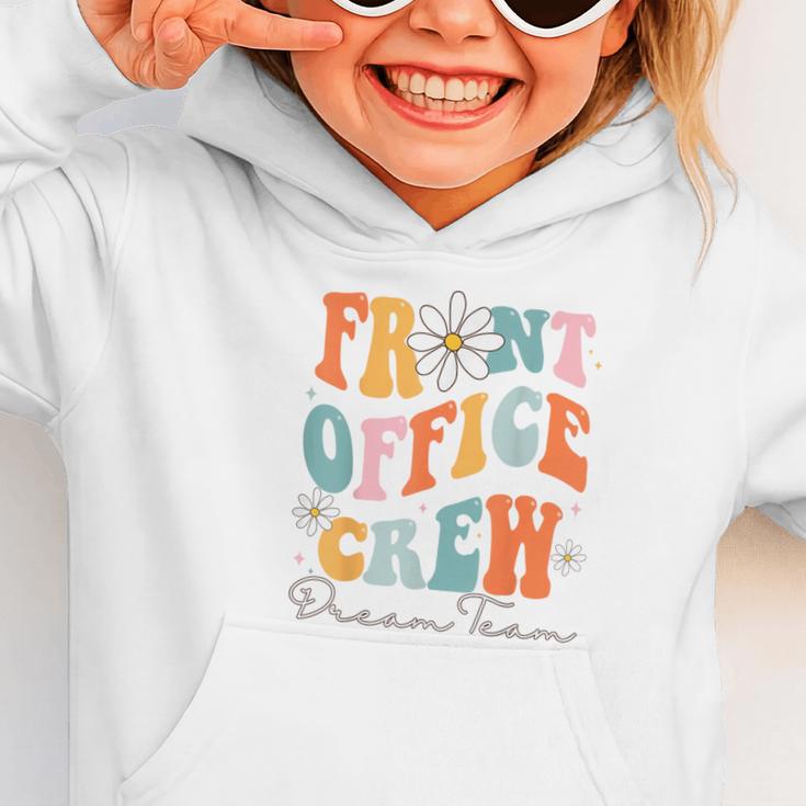 Front Office Dream Team School Secretary Cute Back To School Graphic Toddler Hoodie
