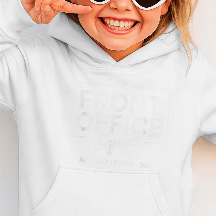 Front Office Squad Back To School Staff Appreciation Graphic Toddler Hoodie Front Office Squad Back To School Staff Appreciation Graphic Toddler Hoodie